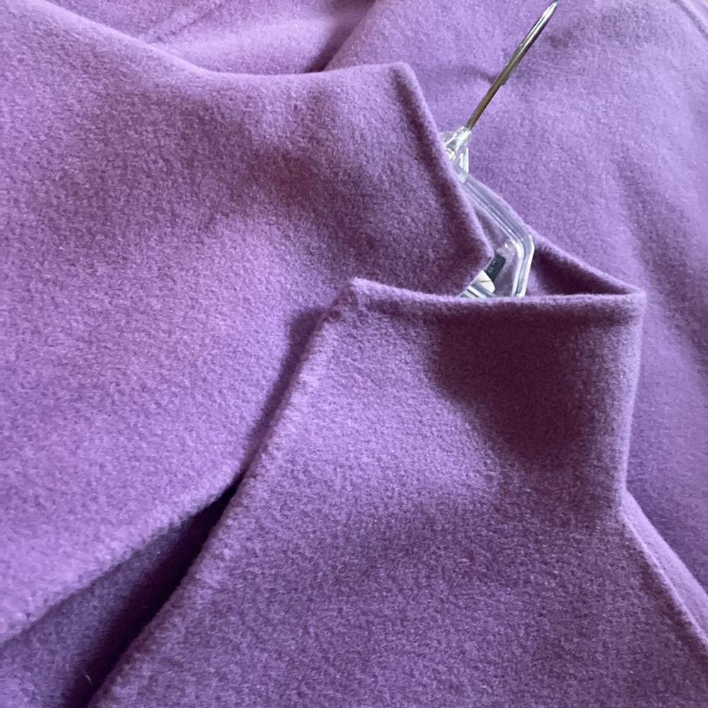 Eileen Fisher Open Jacket/Coat Light Plum/Purple Sz Petite S - Picture 3 of 12